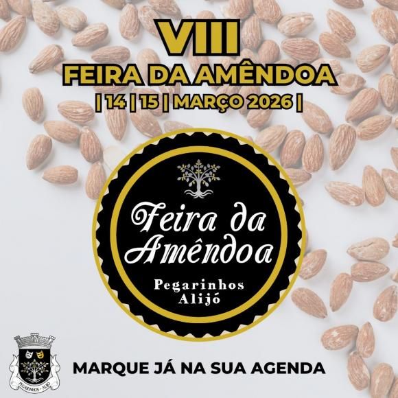 VIII Feira da Am&ecirc;ndoa 2026