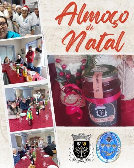 Almo&ccedil;o de Natal - IPSS Casa do Povo de Pegarinhos