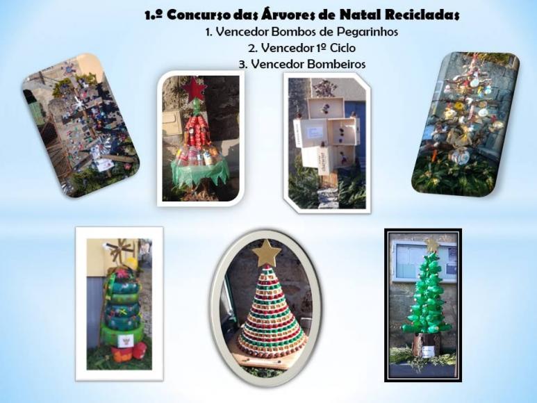 Concurso &Aacute;rvores  de Natal Recicladas 2021