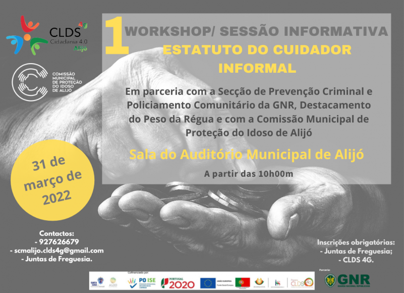 workshops dirigidos aos Cuidadores Informais