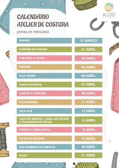 Munic&iacute;pio promove Ateliers de Costura nas Freguesias