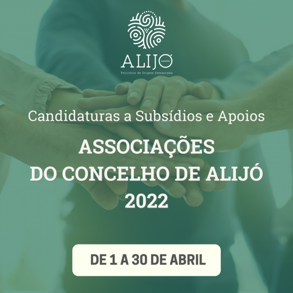 Atribui&ccedil;&atilde;o de Subs&iacute;dios e Apoios &agrave;s Associa&ccedil;&otilde;es do Concelho de Alij&oacute;