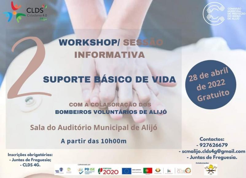 workshop / sess&atilde;o informativa Suporte B&aacute;sico de Vida