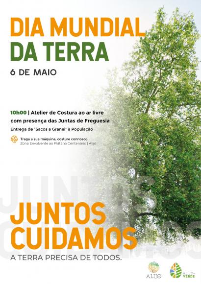 Dia Mundial da Terra: Atelier de Costura ao ar livre e distribui&ccedil;&atilde;o de &ldquo;Sacos a Granel&rdquo; a 6 maio