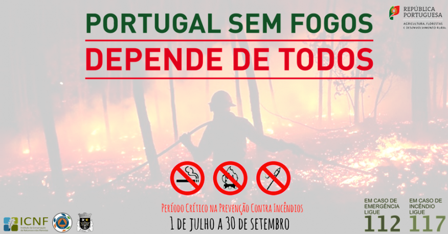 PORTUGAL SEM FOGOS DEPENDE DE TODOS