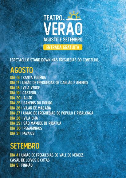 Teatro no Ver&atilde;o