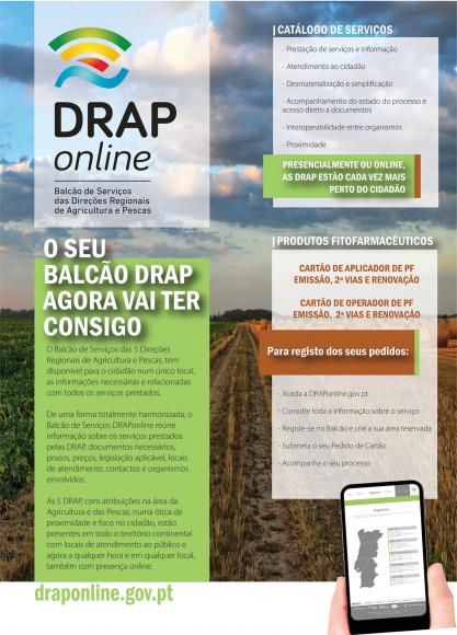 Balc&atilde;o de Servi&ccedil;os DRAPonline